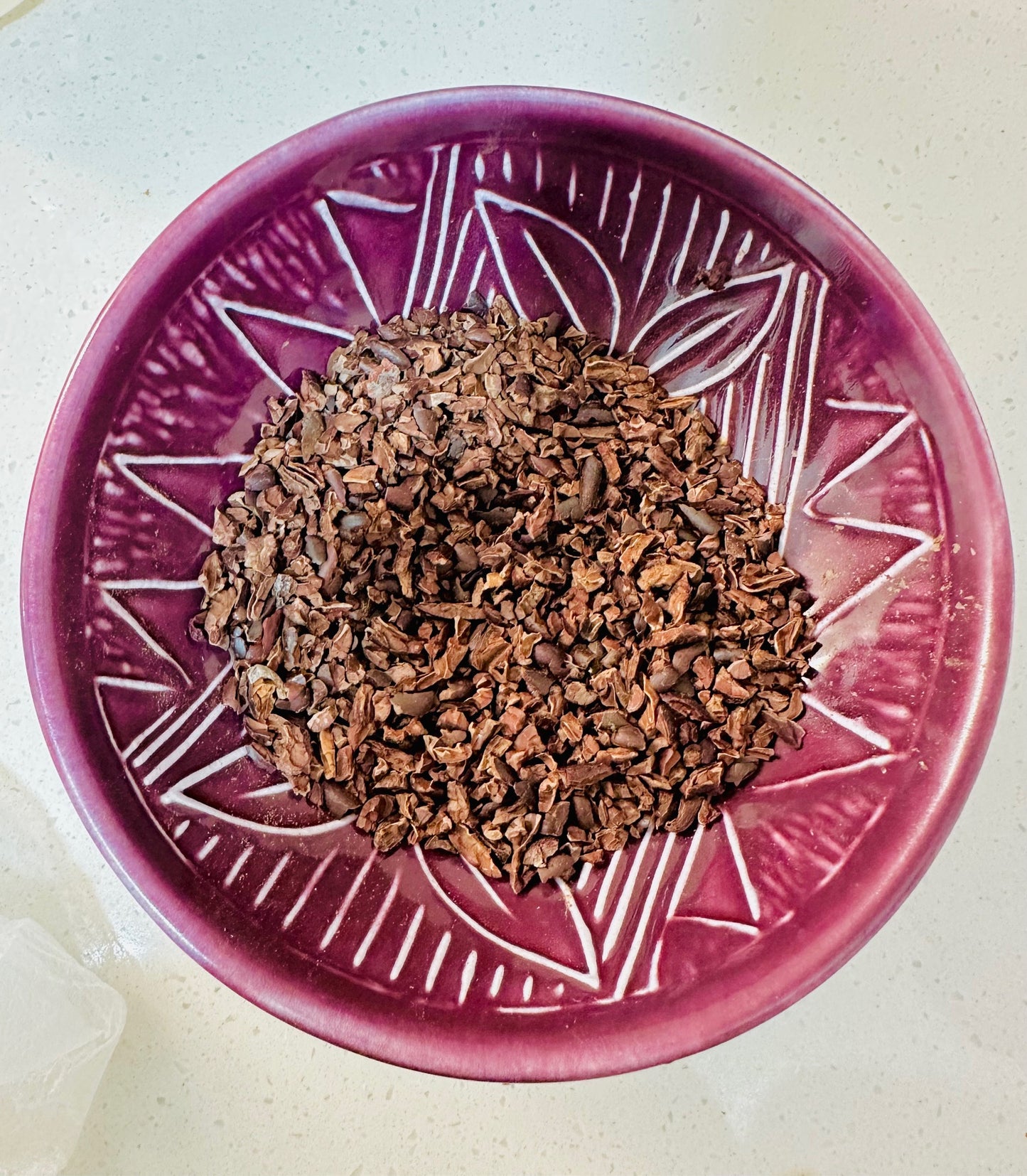 COCOA NIBS. Gentle roast.